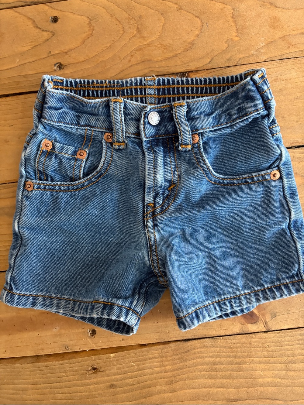 Levi denim shorts Size 2T
